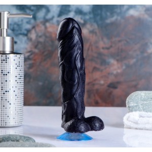 Фигурное мыло "Фаворит" на присоске 16 см черное 165г