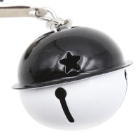 Зажимы для сосков с черно-белыми бубенчиками Зажимы для сосков с черно-белыми бубенчиками