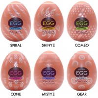 Набор мастурбаторов Tenga Egg Variety Pack Hard Boiled II 6 шт