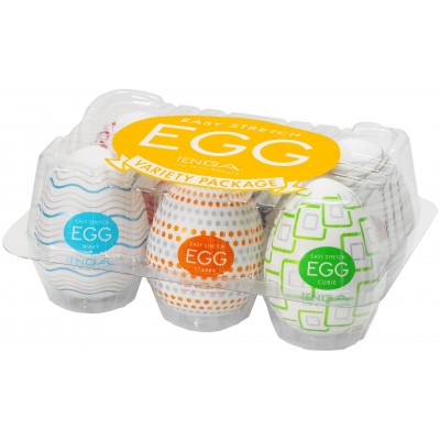 Набор мастурбаторов Tenga Egg Variety Pack Standard 6 шт