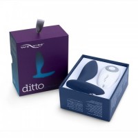 Анальная втулкаWe-Vibe Ditto с вибрацией и с дистанционным пультом синий Анальная втулкаWe-Vibe Ditto с вибрацией и с дистанционным пультом синий