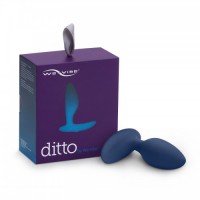 Анальная втулкаWe-Vibe Ditto с вибрацией и с дистанционным пультом синий Анальная втулкаWe-Vibe Ditto с вибрацией и с дистанционным пультом синий