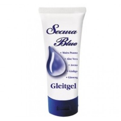 Secura Blue 200мл Возбуждающая, заживляющая смазка для двоих