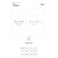 Черные кружевные трусики Zehava S/M