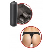 Вибро-трусики FF Hanky Spank Me Vibrating Panties Black