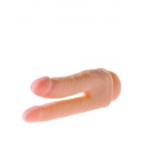 Двойной фаллоимитатор с присоской King Cock Plus Dual Density Double Penetrator