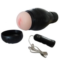 Мастурбатор-вагина с вибрацией Мастурбатор-вагина с вибрацией