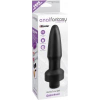 Анальная пробка с вибрацией AFC Rectal Rocket Black