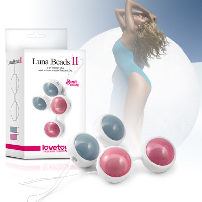 Вагинальные шарики LUNA BEADS blue
