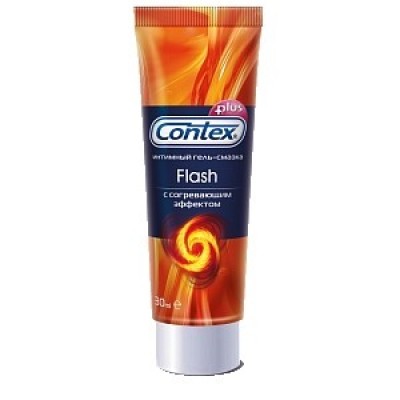 Гель-смазка для интимного применения - Contex Flash 30 мл.
