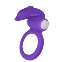 Виброкольцо X-Basic Dolphin Silicone Cockring пурпурное Виброкольцо X-Basic Dolphin Silicone Cockring пурпурное