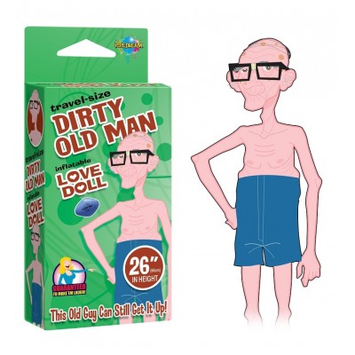 Мини-кукла для секса Travel Size Dirty Old Man Doll