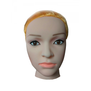 Кукла для секса с вибрацией блондинка 3D Face Love Doll