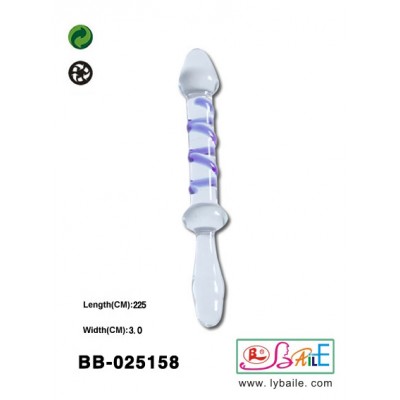 Стеклянный фаллос на ручке