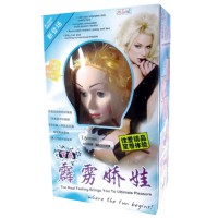 Надувная кукла блондинка с закрытым ротиком