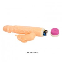 Вибратор с клиторальным стимулятором Вибратор с клиторальным стимулятором