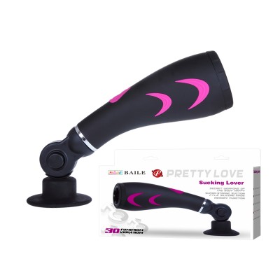 Мастурбатор с вибрацией и присоской Pretty Love Sucking Lover Мастурбатор с вибрацией и присоской Pretty Love Sucking Lover