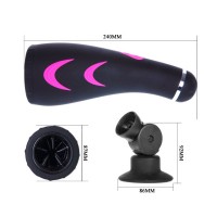 Мастурбатор с вибрацией и присоской Pretty Love Sucking Lover Мастурбатор с вибрацией и присоской Pretty Love Sucking Lover