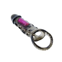 Насадка на пенис с вибрацией чёрная Men Extension