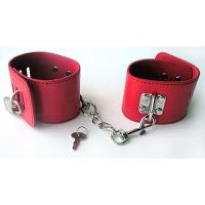 Поножи красные БДСМ Поножи красные БДСМ