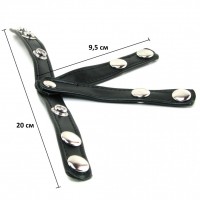 Утяжка на пенис с разделителем мошонки