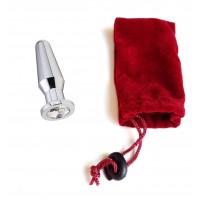 Анальная пробка Anal Plug Silver Diamond L