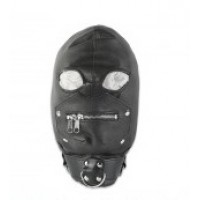 Бондажный шлем с замком Бондажный шлем с замком