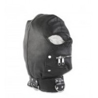 Бондажный шлем с замком Бондажный шлем с замком