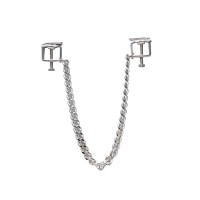 Ошейник с зажимами для сосков женский Ошейник с зажимами для сосков женский