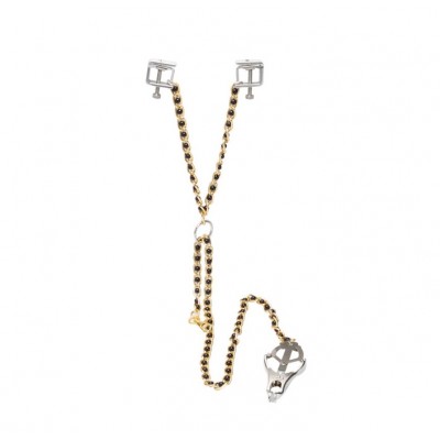 Квадратные зажимы для сосков и клитора Квадратные зажимы для сосков и клитора