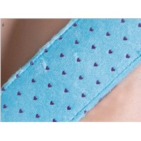 Пэдл голубой в фиолетовые сердечки