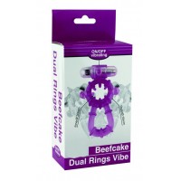 Bиброкольцо розовое Beefcake Dual Ring