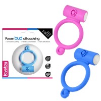 Виброкольцо голубое Power Bud Сlit Сockring Виброкольцо голубое Power Bud Сlit Сockring