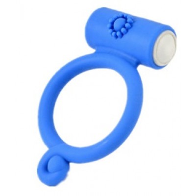 Виброкольцо голубое Power Bud Сlit Сockring Виброкольцо голубое Power Bud Сlit Сockring