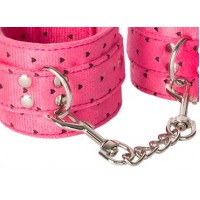 Наручники из плюша розовые Наручники из плюша розовые