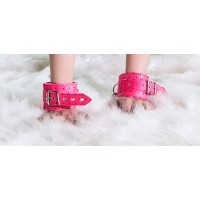 Наручники из плюша розовые Наручники из плюша розовые