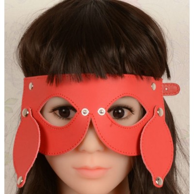 Маска на глаза красная БДСМ