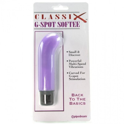Вибратор Classix G Spot Softee Purple