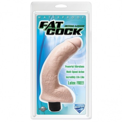 Фаллоимитатор с вибрацией Fat Cock Xtra Large