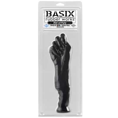 Кулак для фистинга черный Basix Fist of Fury Black