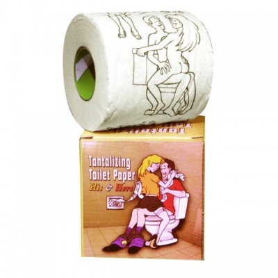 Сувенирный рулон с картинками Tantalizing Paper His & Hers