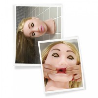 Мастурбатор голова блондинки Pipedream Extreme Fuck My Face Blonde